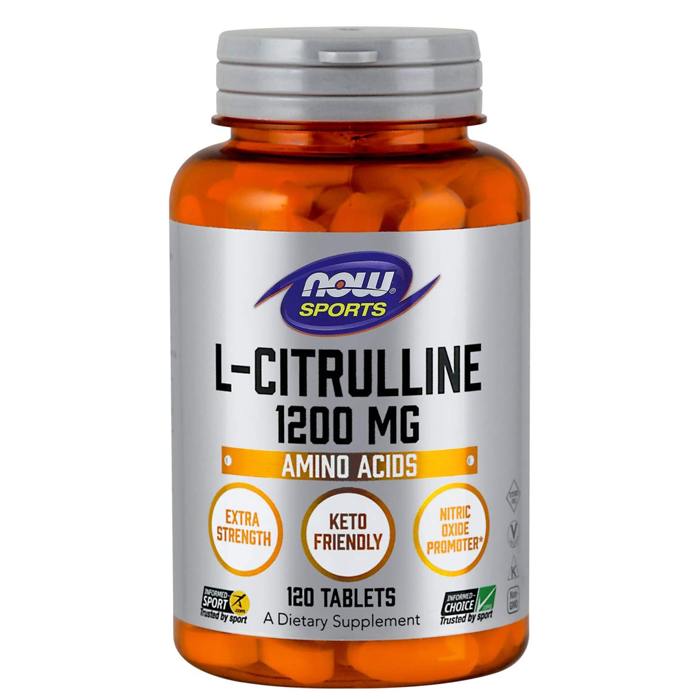 NOW Foods- L-Citrulline 1200 mg / 120 Tablets NOW Foods- L-Citrulline 1200 mg / 120 Tablets