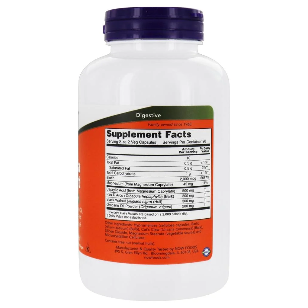 Now Foods Candida Support / 180 Vegetable Capsules Now Foods Candida Support / 180 Vegetable Capsules