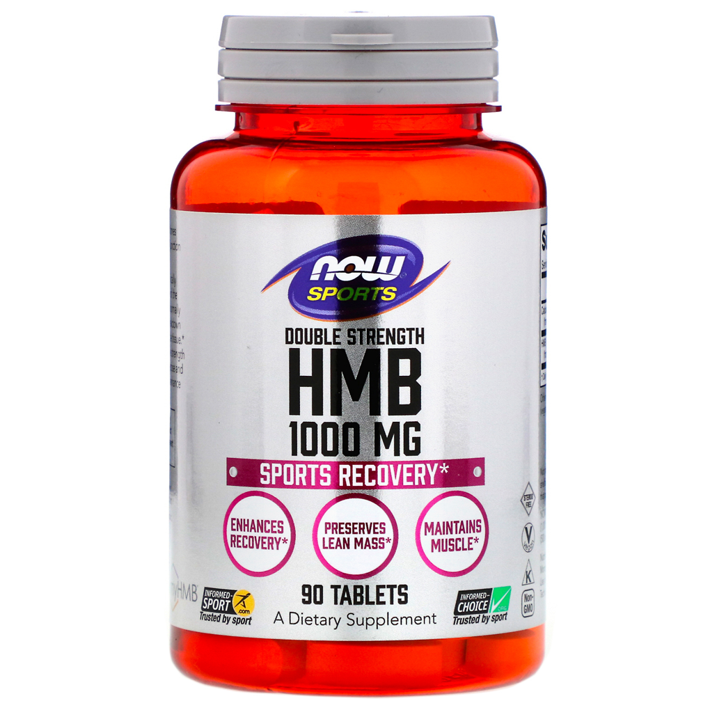 NOW Foods HMB Double Strength (1000mg) / 90 Tablets NOW Foods HMB Double Strength (1000mg) / 90 Tablets