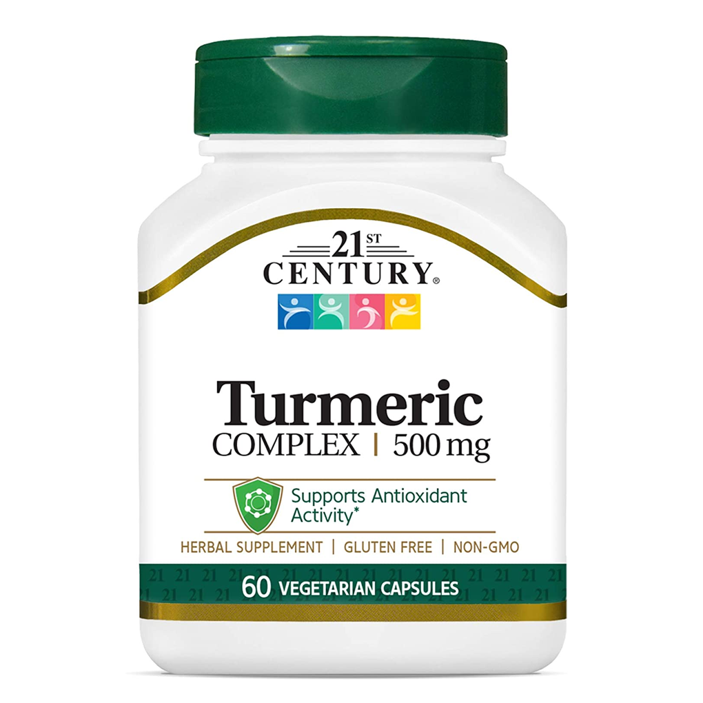21st Century Turmeric Complex 500 mg / 60 Vegetarian Capsules 21st Century Turmeric Complex 500 mg / 60 Vegetarian Capsules