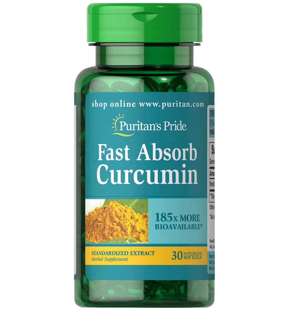 Puritan's Pride Fast Absorb NovaSOL® Curcumin 30 Softgels Puritan's Pride Fast Absorb NovaSOL® Curcumin 30 Softgels