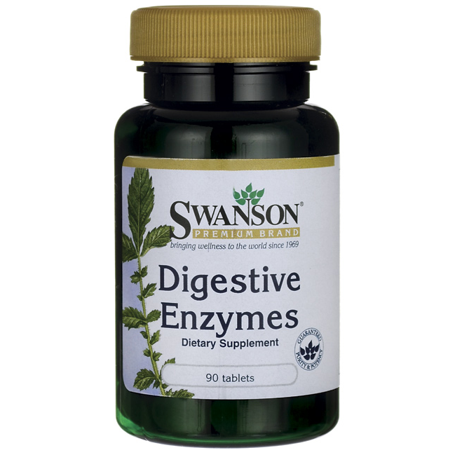 Swanson Premium Digestive Enzymes / 90 Tabs