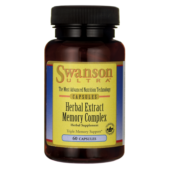 Swanson Ultra Herbal Extract Memory Complex / 60 Caps