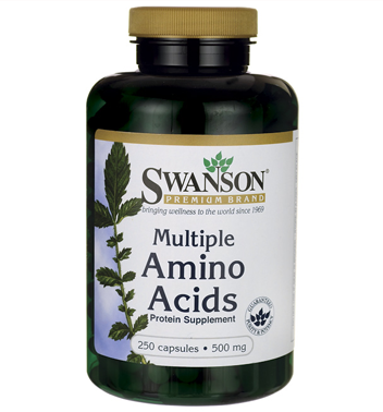 Swanson Premium Multiple Amino Acids 500 mg / 250 Caps