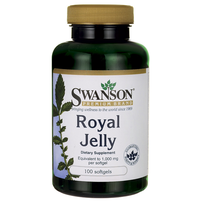 Swanson Premium Royal Jelly 1,000 mg / 100 Sgels