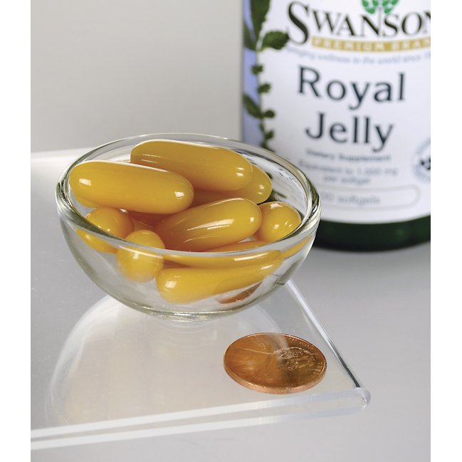 Swanson Premium Royal Jelly 1,000 mg / 100 Sgels Swanson Premium Royal Jelly 1,000 mg / 100 Sgels