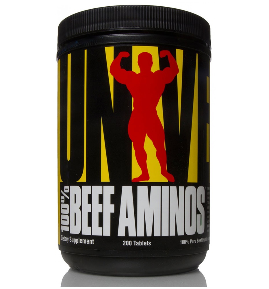 Universal Nutrition 100% Beef Aminos / 200 Tablets