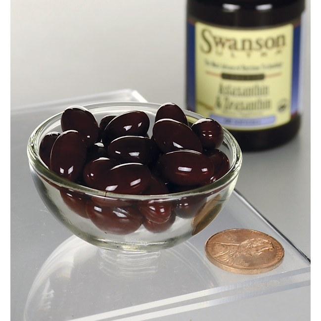 Swanson Ultra Astaxanthin 4 mg.& Zeaxanthin 4 mg. / 60 Sgels