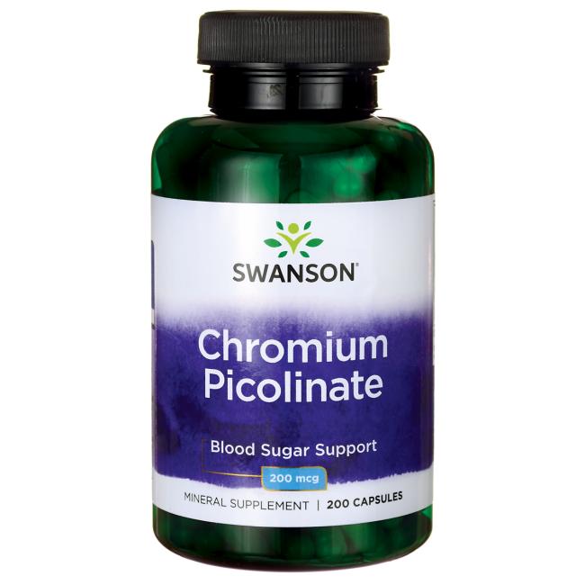 Swanson Premium Chromium Picolinate 200 mcg / 200 Caps