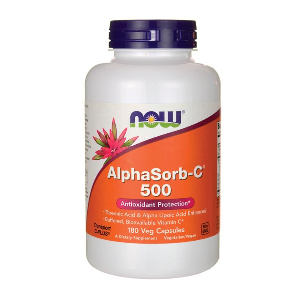 NOW Foods AlphaSorb-C 500 Complex / 180 Veg Caps NOW Foods AlphaSorb-C 500 Complex / 180 Veg Caps