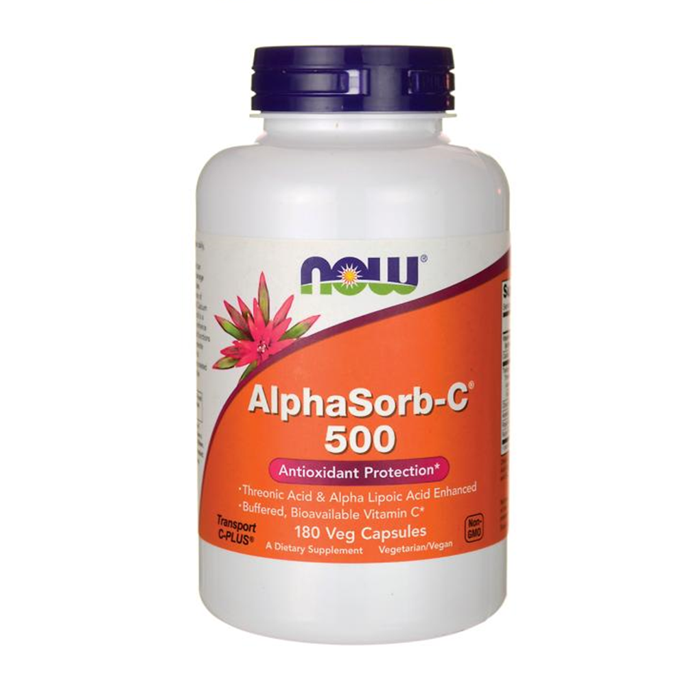 NOW Foods AlphaSorb-C 500 Complex / 180 Veg Caps