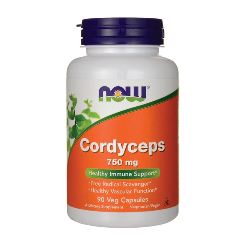 NOW Foods Cordyceps sinensis  750 mg / 90 Veggie Caps