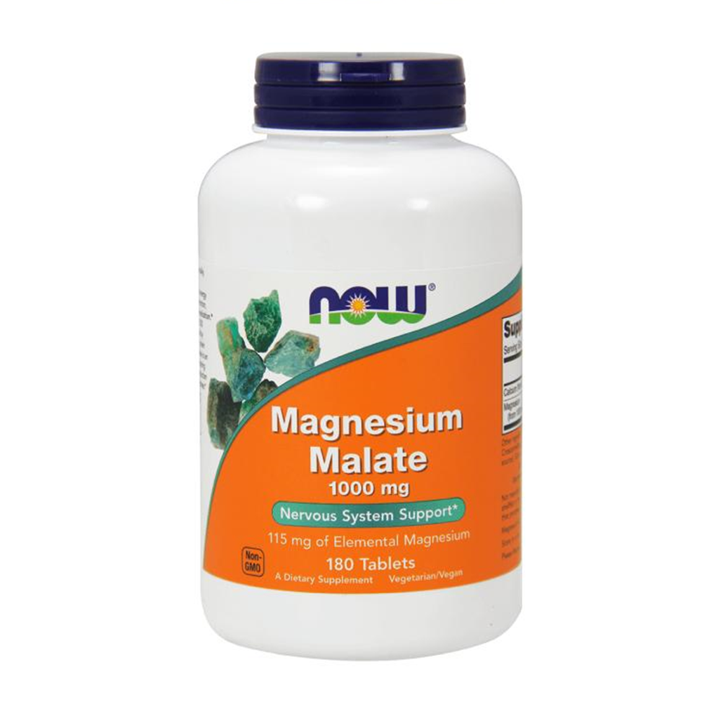 NOW Foods Magnesium Malate 1000 mg with Calcium / 180 Softgels NOW Foods Magnesium Malate 1000 mg with Calcium / 180 Softgels