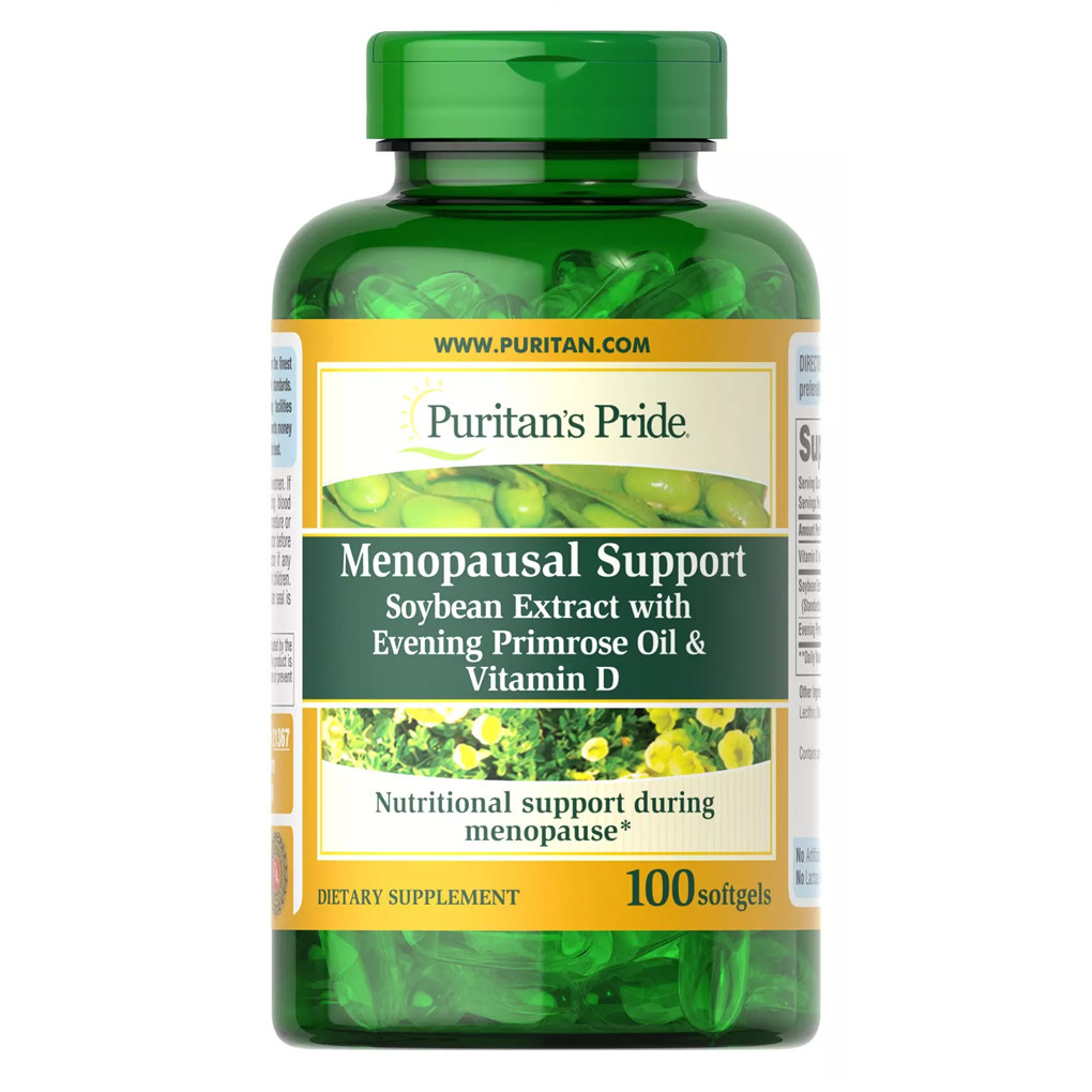 Puritan's Pride Menopausal Support / 100 Softgels