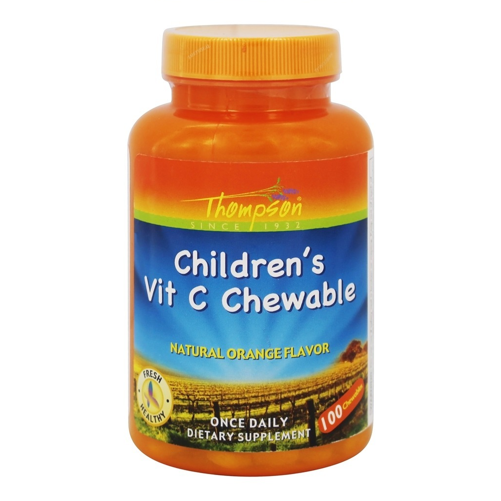 Thompson  Children's C Orange - 100 mg /100 Chewables