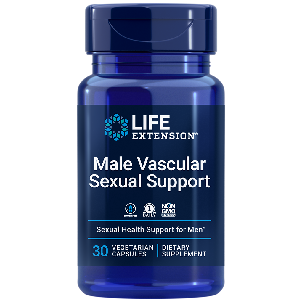 Life Extension  Male Vascular Sexual Support / 30 Capsules