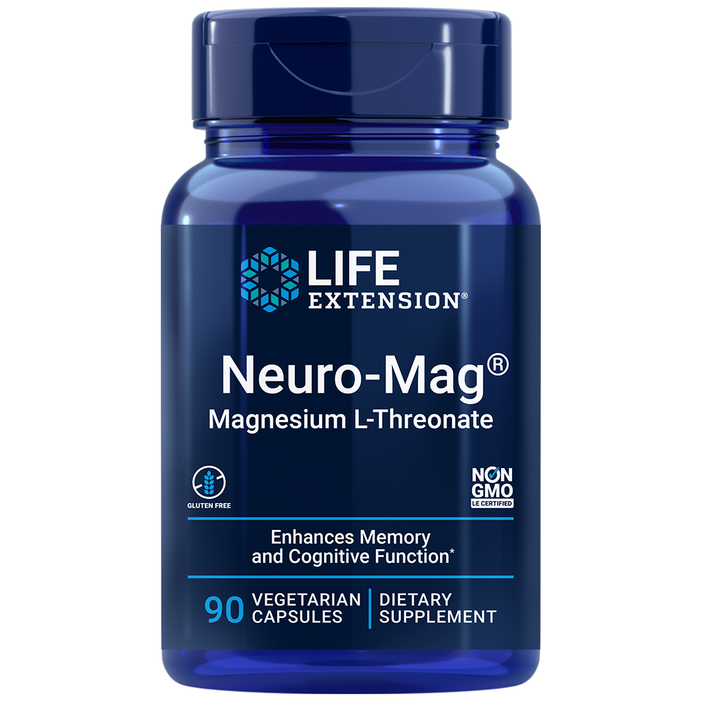 Life Extension  Neuro-Mag® Magnesium L-Threonate / 90 Vegetarian Capsules