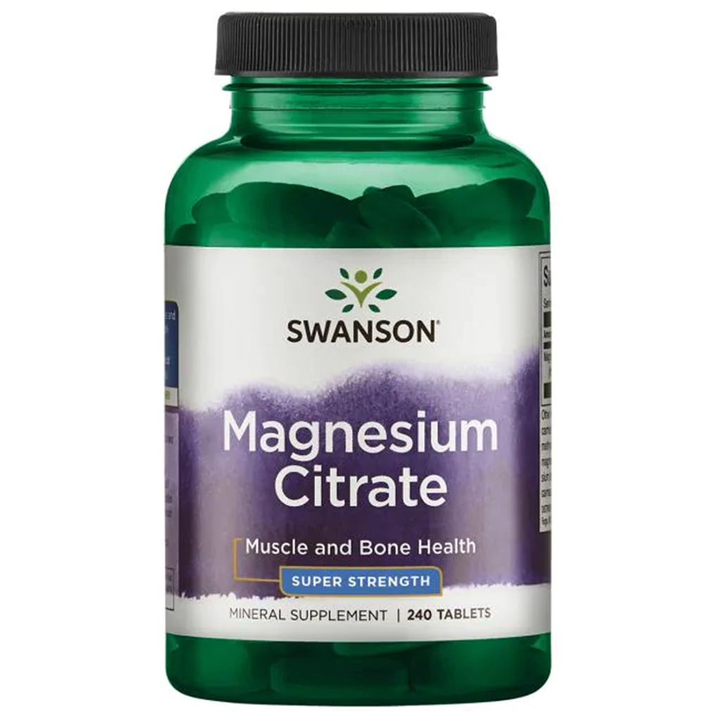 Swanson Ultra  Magnesium Citrate - Super Strength / 240 Tablets