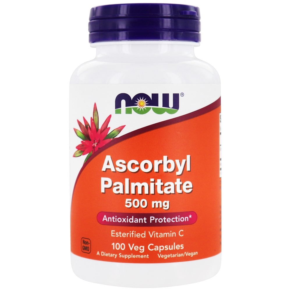 NOW Foods Ascorbyl Palmitate 500 mg. - 100 Vegetable Capsules NOW Foods Ascorbyl Palmitate 500 mg. - 100 Vegetable Capsules