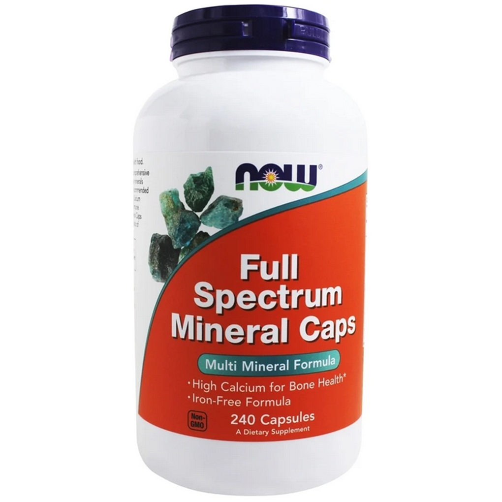 Now Foods Full Spectrum Mineral Caps  / 240 Capsules