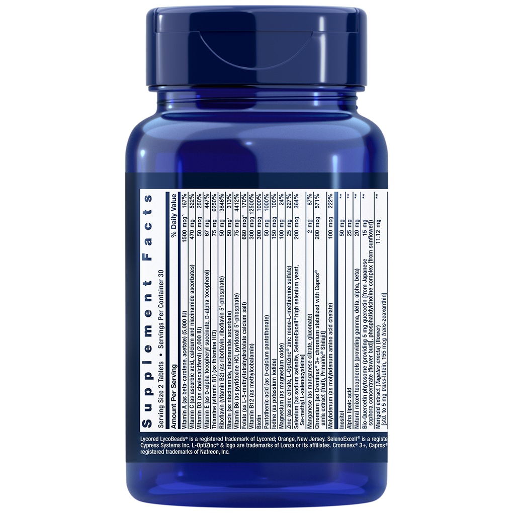 Life Extension Two-Per-Day Tablets / 60 Tablets Life Extension Two-Per-Day Tablets / 60 Tablets