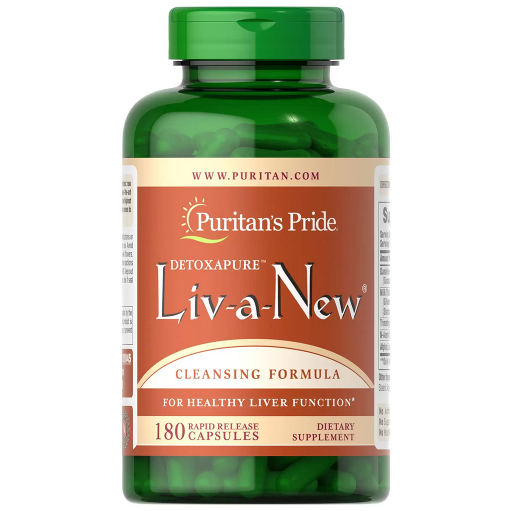 Puritan's Pride  Liv-A-New® / 180 Capsules