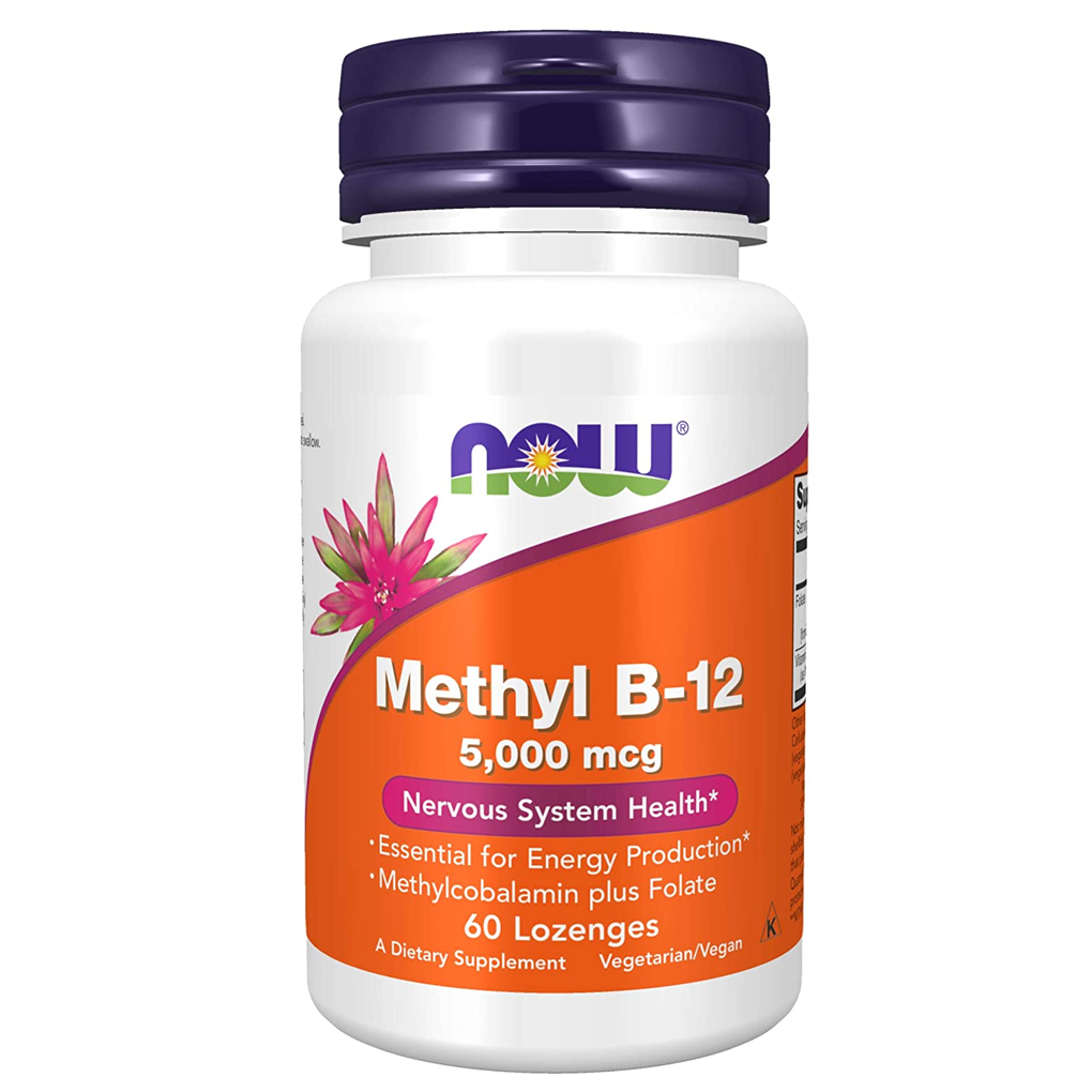 NOW Foods Methyl B-12 - 5,000 mcg / 60 Lozenges