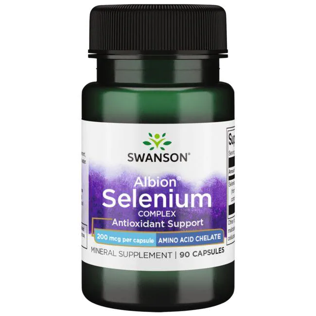 Swanson Ultra Albion Complexed Selenium 200 mcg / 90 Capsules Swanson Ultra Albion Complexed Selenium 200 mcg / 90 Capsules