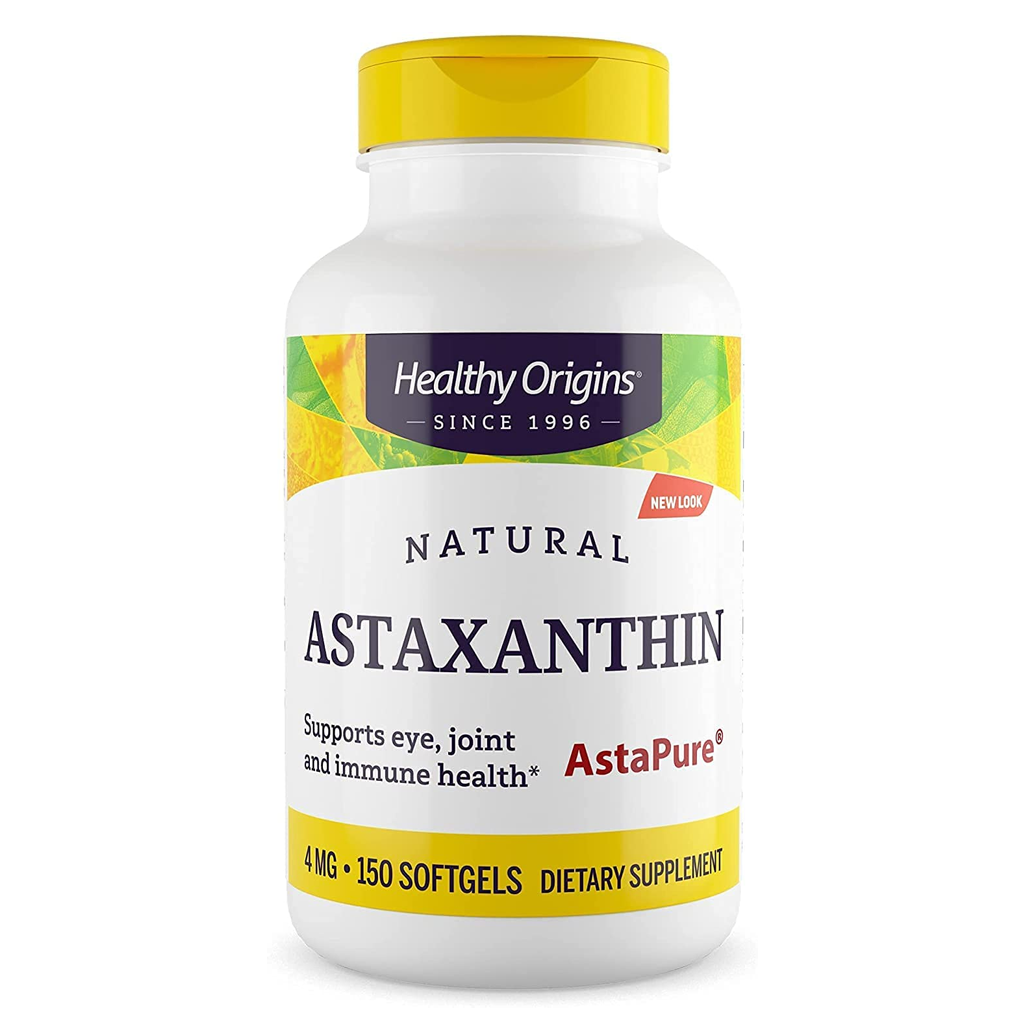 Healthy Origins ASTAXANTHIN 4 MG (COMPLEX) / 150 Softgels Healthy Origins ASTAXANTHIN 4 MG (COMPLEX) / 150 Softgels