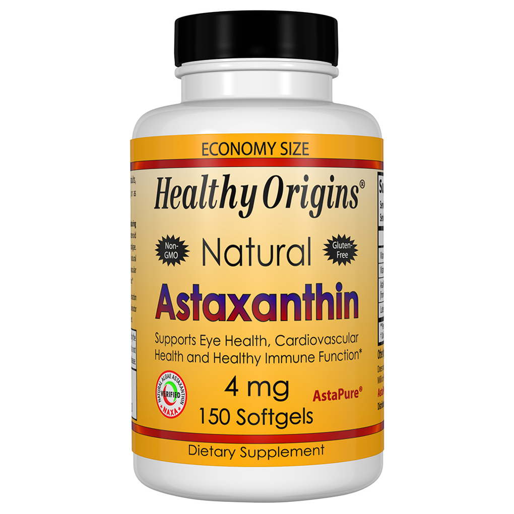 Healthy Origins ASTAXANTHIN 4 MG (COMPLEX) / 150 Softgels Healthy Origins ASTAXANTHIN 4 MG (COMPLEX) / 150 Softgels