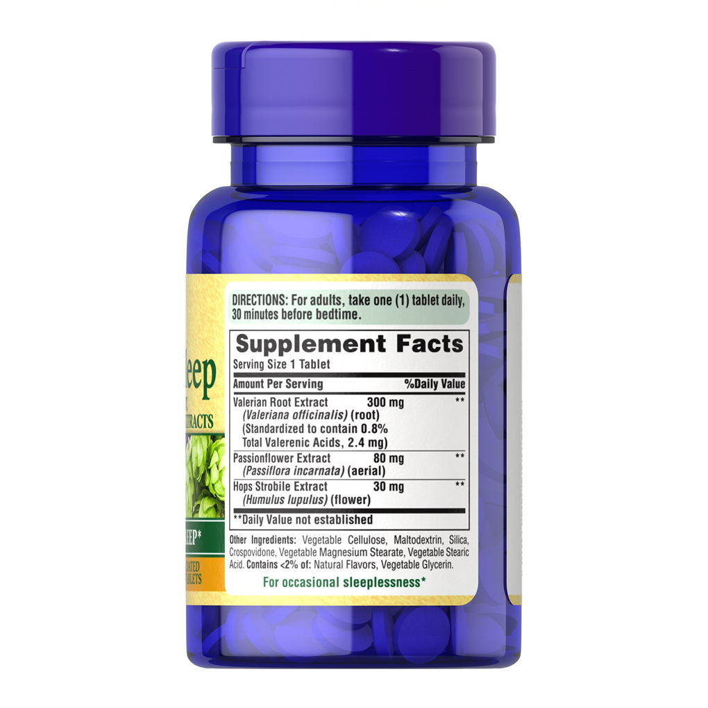 Puritan's Pride  Botanical Sleep / 30 Coated Tablets