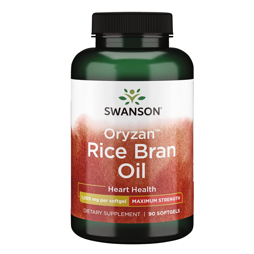 Swanson EFAs Maximum Strength Rice Bran Oil Oryzan 1,000 mg / 90 Sgels Swanson EFAs Maximum Strength Rice Bran Oil Oryzan 1,000 mg / 90 Sgels