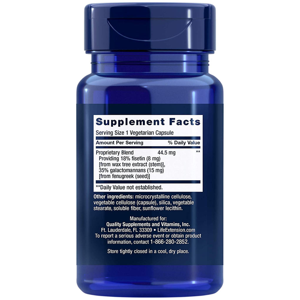 Life Extension Bio-Fisetin / 30 Vegetarian Capsules Life Extension Bio-Fisetin / 30 Vegetarian Capsules