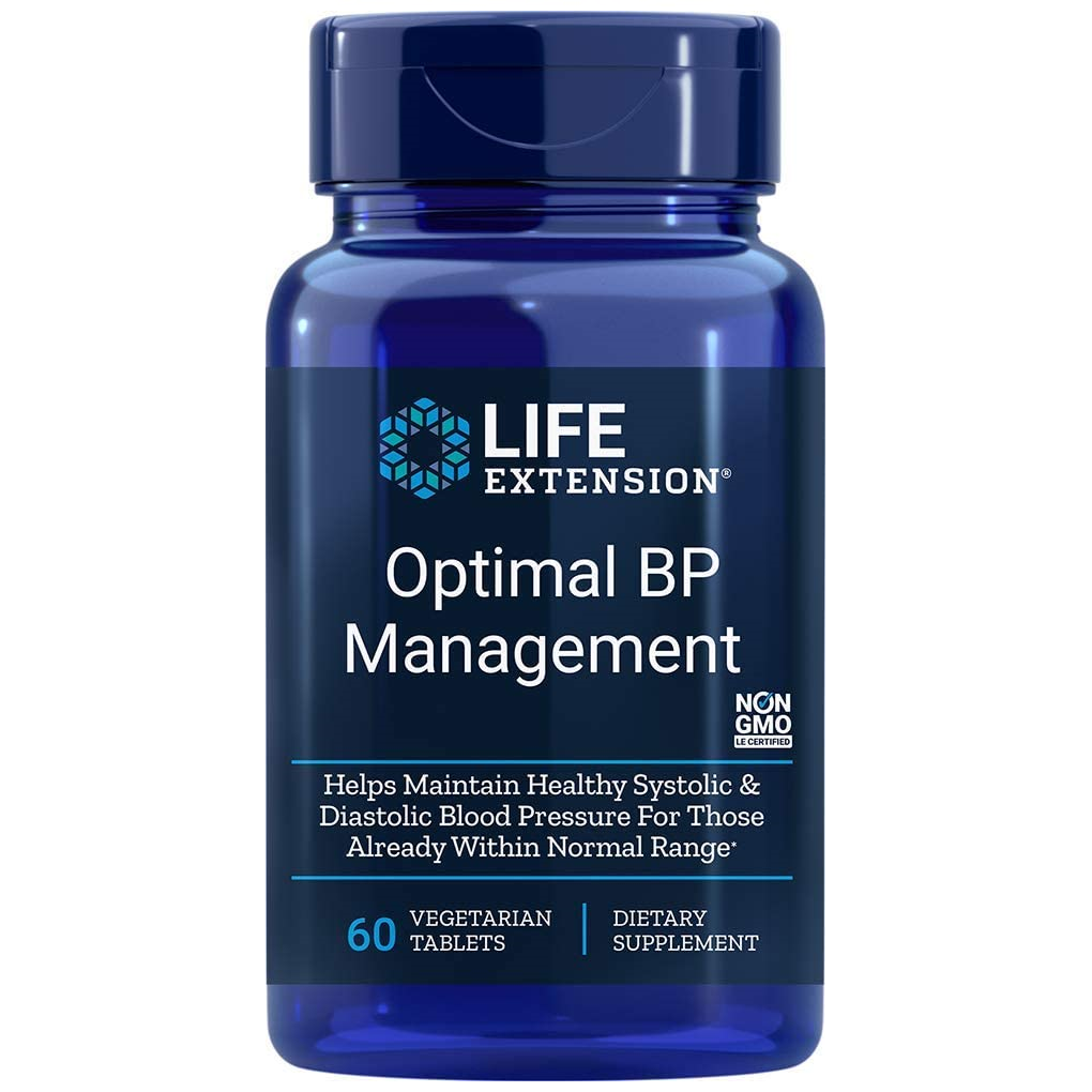 Life Extension Optimal BP Management / 60 Tablets Life Extension Optimal BP Management / 60 Tablets