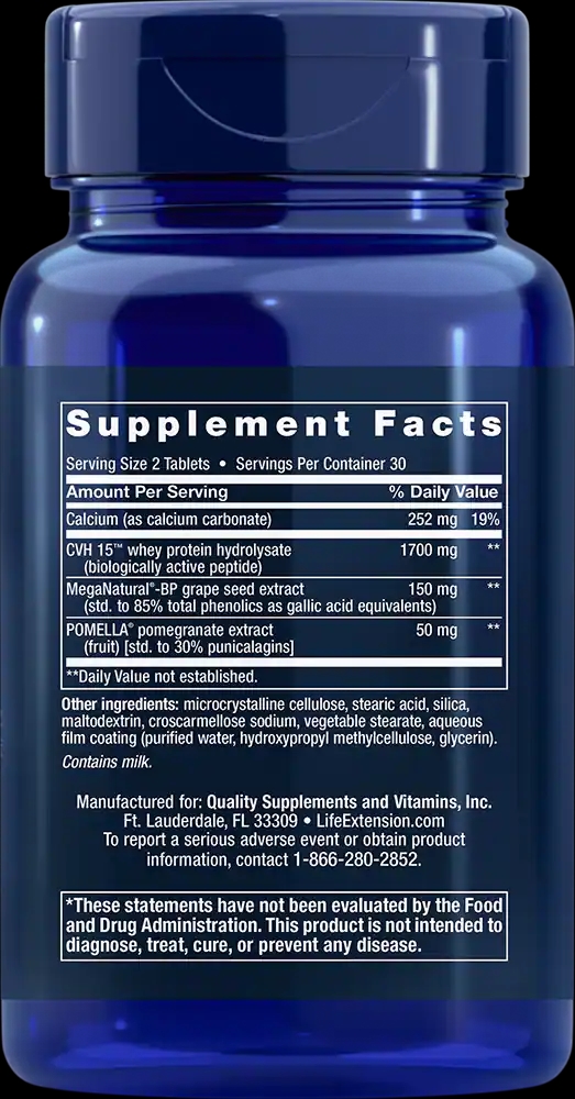 Life Extension Optimal BP Management / 60 Tablets Life Extension Optimal BP Management / 60 Tablets