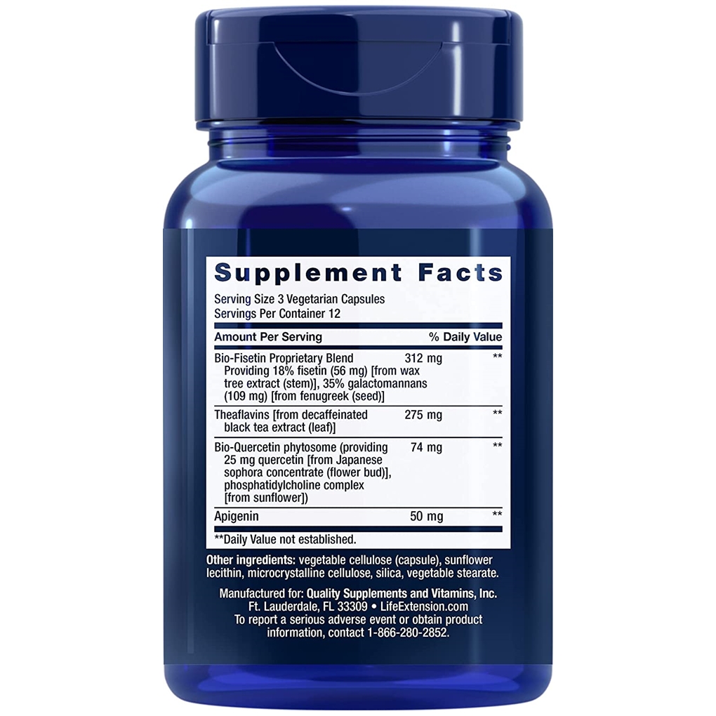 Life Extension Senolytic Activator® / 36 Vegetarian Capsules Life Extension Senolytic Activator® / 36 Vegetarian Capsules