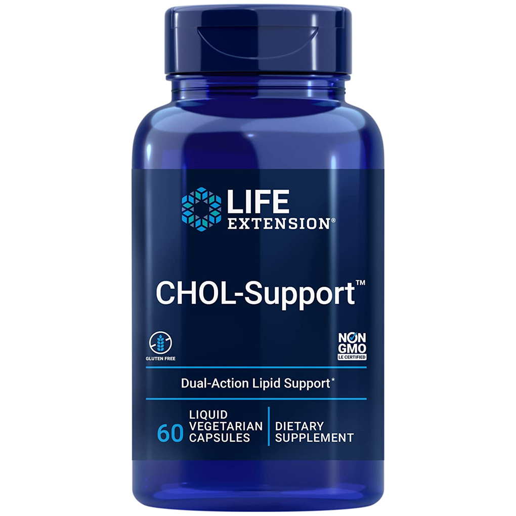 Life Extension CHOL-Support™ / 60 Liquid Vegetarian Capsules Life Extension CHOL-Support™ / 60 Liquid Vegetarian Capsules