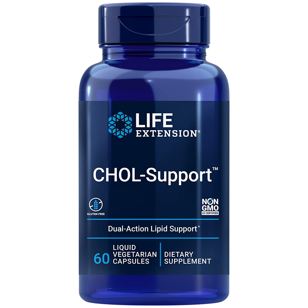 Life Extension CHOL-Support™ / 60 Liquid Vegetarian Capsules