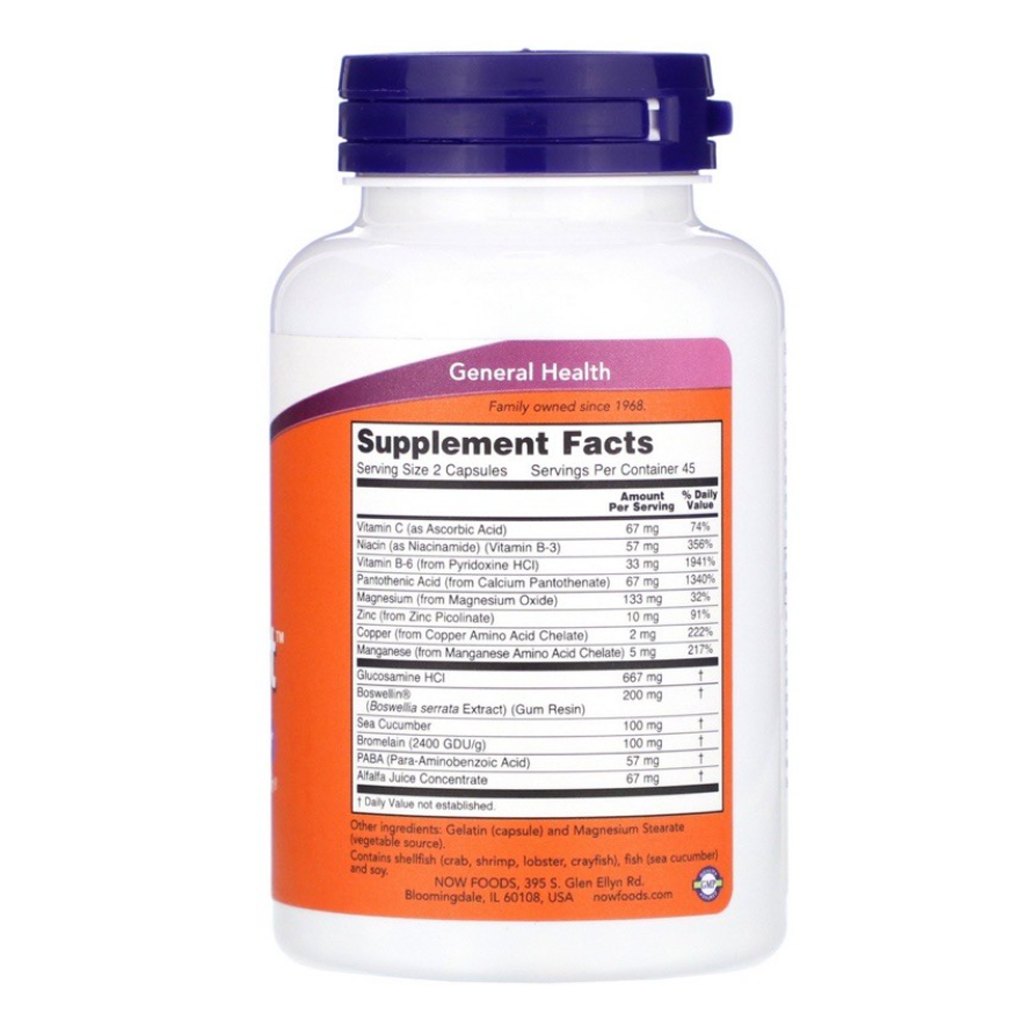 NOW Foods  Joint Support / 90 Capsules