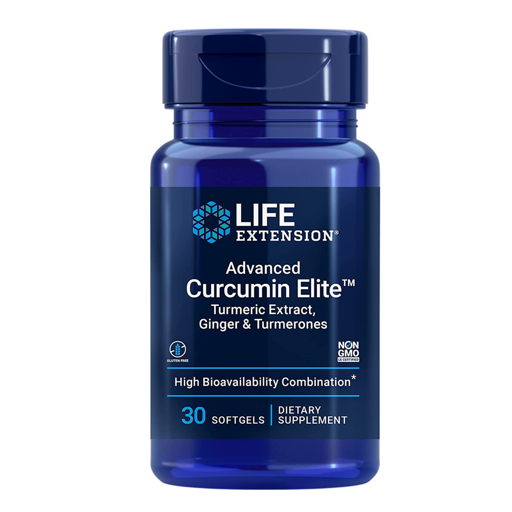 Life Extension Advanced Curcumin Elite™ Turmeric Extract, Ginger & Turmerones / 30 Softgels