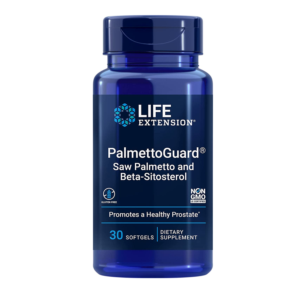 Life Extension PalmettoGuard® Saw Palmetto/Nettle Root Formula with Beta-Sitosterol / 60 softgels