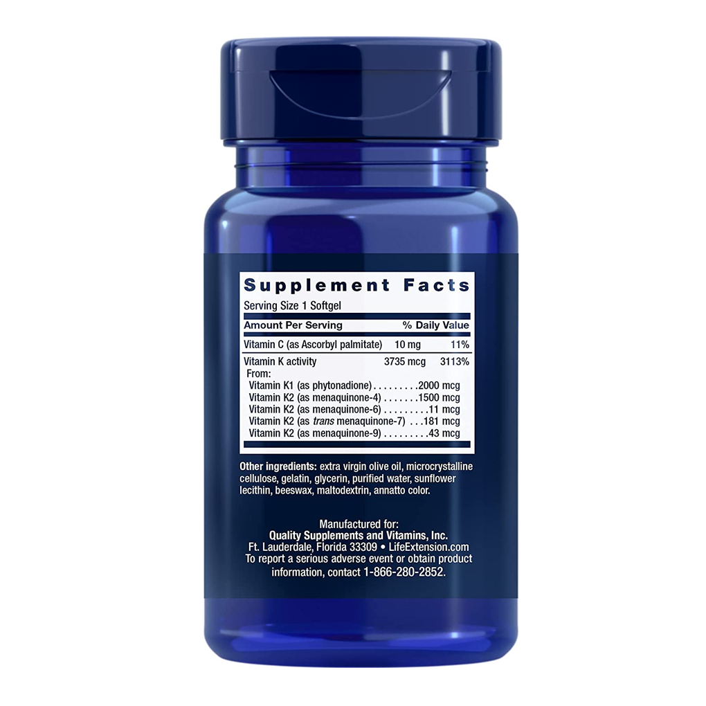 Life Extension Super K Elite / 30 Softgels Life Extension Super K Elite / 30 Softgels