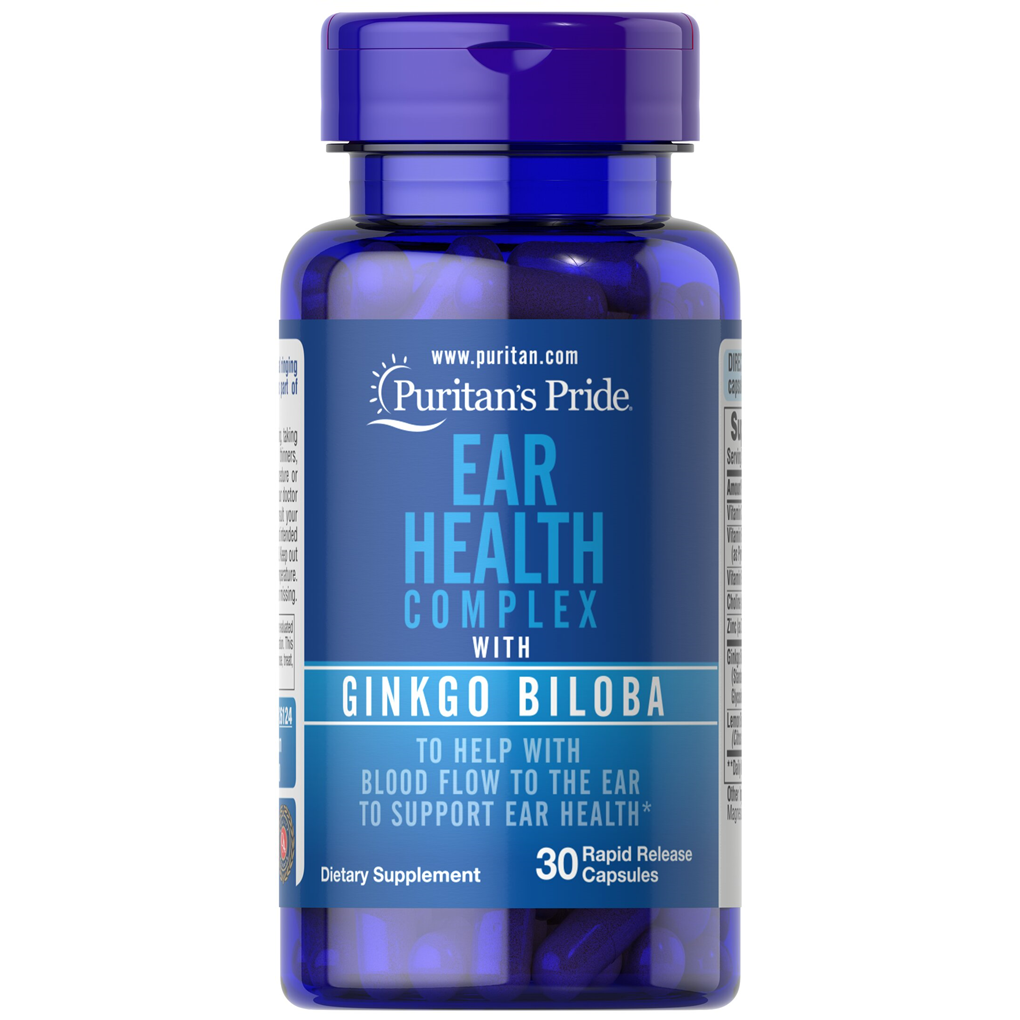 Puritan's Pride  Ear Health Complex / 30 Rapid Release Capsules