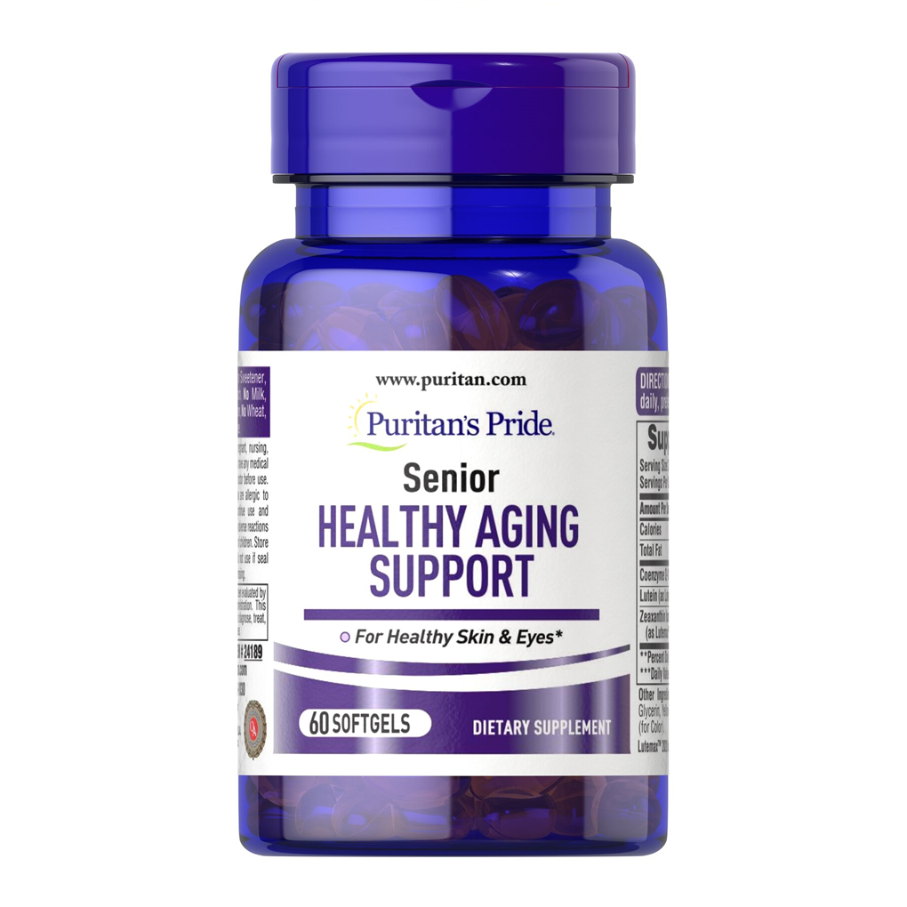 Puritan's Pride  Senior Healthy Aging Support / 60 Softgels