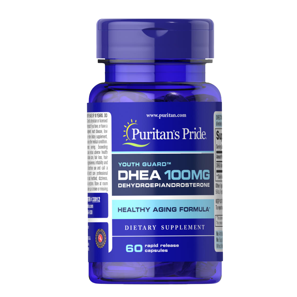 Puritan's Pride  DHEA  100 mg / 60 Capsules