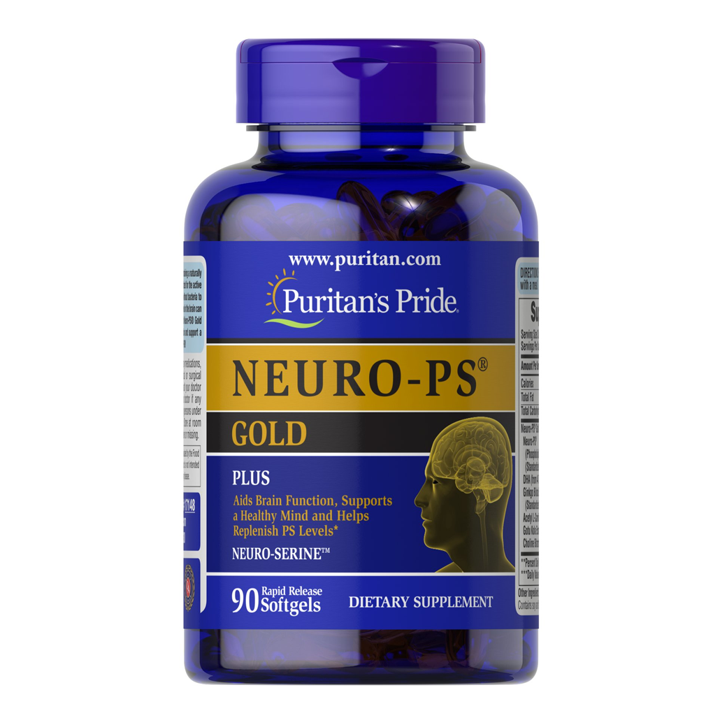 Puritan's Pride NEURO-PS® GOLD™ 90 Softgels