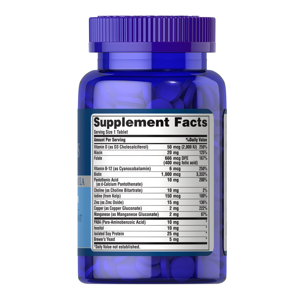 Puritan's Pride Vitamins for the Hair / 60 Coated Tablets Puritan's Pride Vitamins for the Hair / 60 Coated Tablets