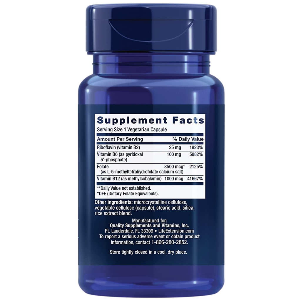 Life Extension Homocysteine Resist / 60 Vegetarian Capsules Life Extension Homocysteine Resist / 60 Vegetarian Capsules