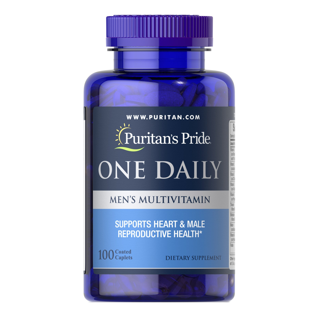 Puritan's Pride One Daily Men's Multivitamin / 100 Caplets