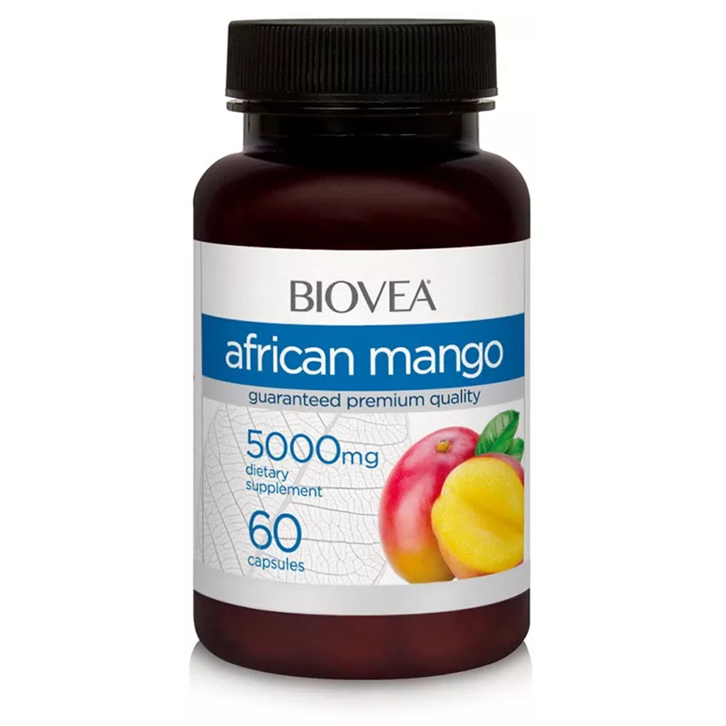 BIOVEA  AFRICAN MANGO 5000 mg (10:1 500 mg) / 60 Vegetarian Capsules